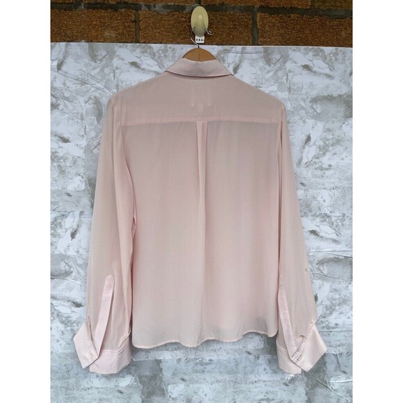 TWP The New Morning After Silk Shirt in pale pink size XS/S - Picture 12 of 12
